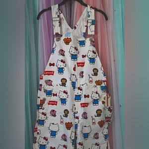 Levi’s x Hello Kitty Baggy Overalls